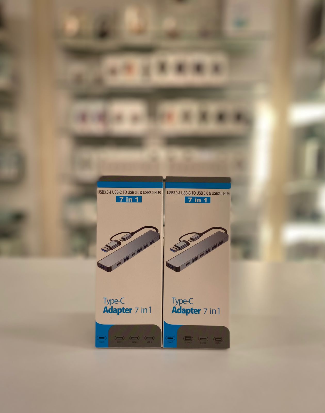 Type-C 7 in 1 USB Adapter