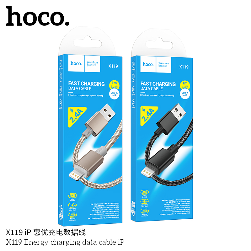 Hoco X119 charging and data cable 