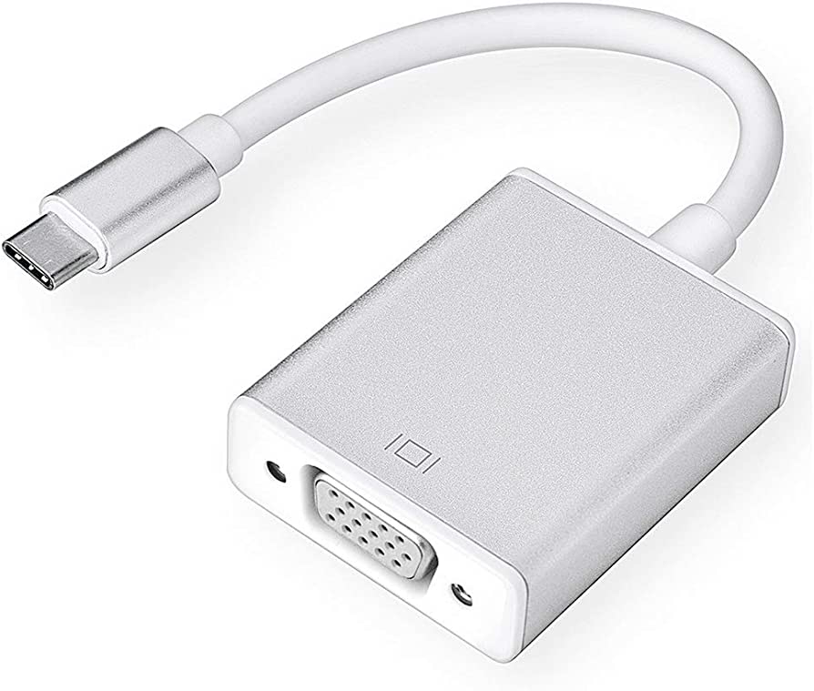 USB 3.1 4K Type-C Port to VGA Adapter (Cable)