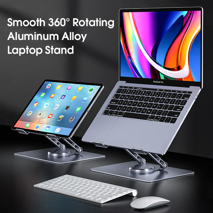 360° Rotating Foldable Laptop stand Tablet stand