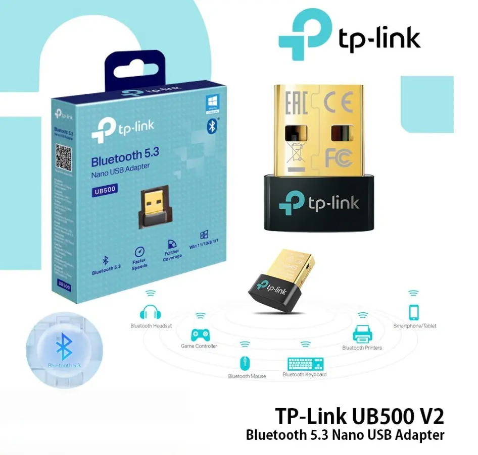 TP-LINK UB500 BLUETOOTH 5.3 NANO USB ADAPTER