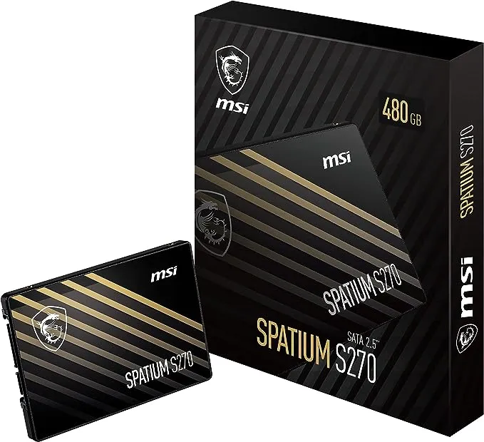 MSI SPATIUM S270 480GB SSD SATA 2.5