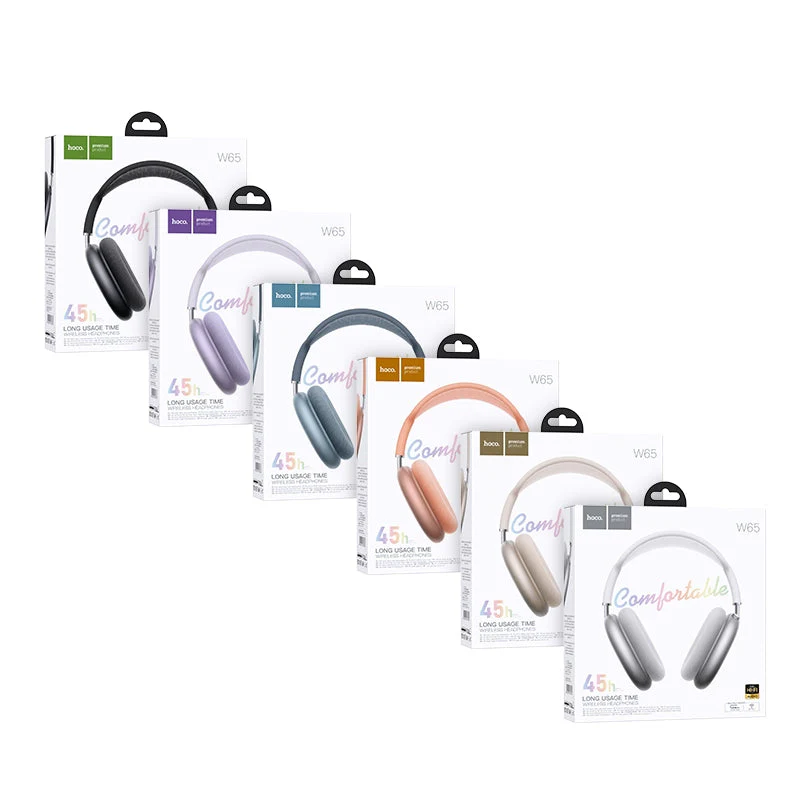 Hoco W65 Happy 45H Over the Ear BT Headphones