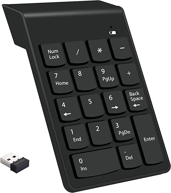 WIRELESS MINI NUMERIC KEYPAD