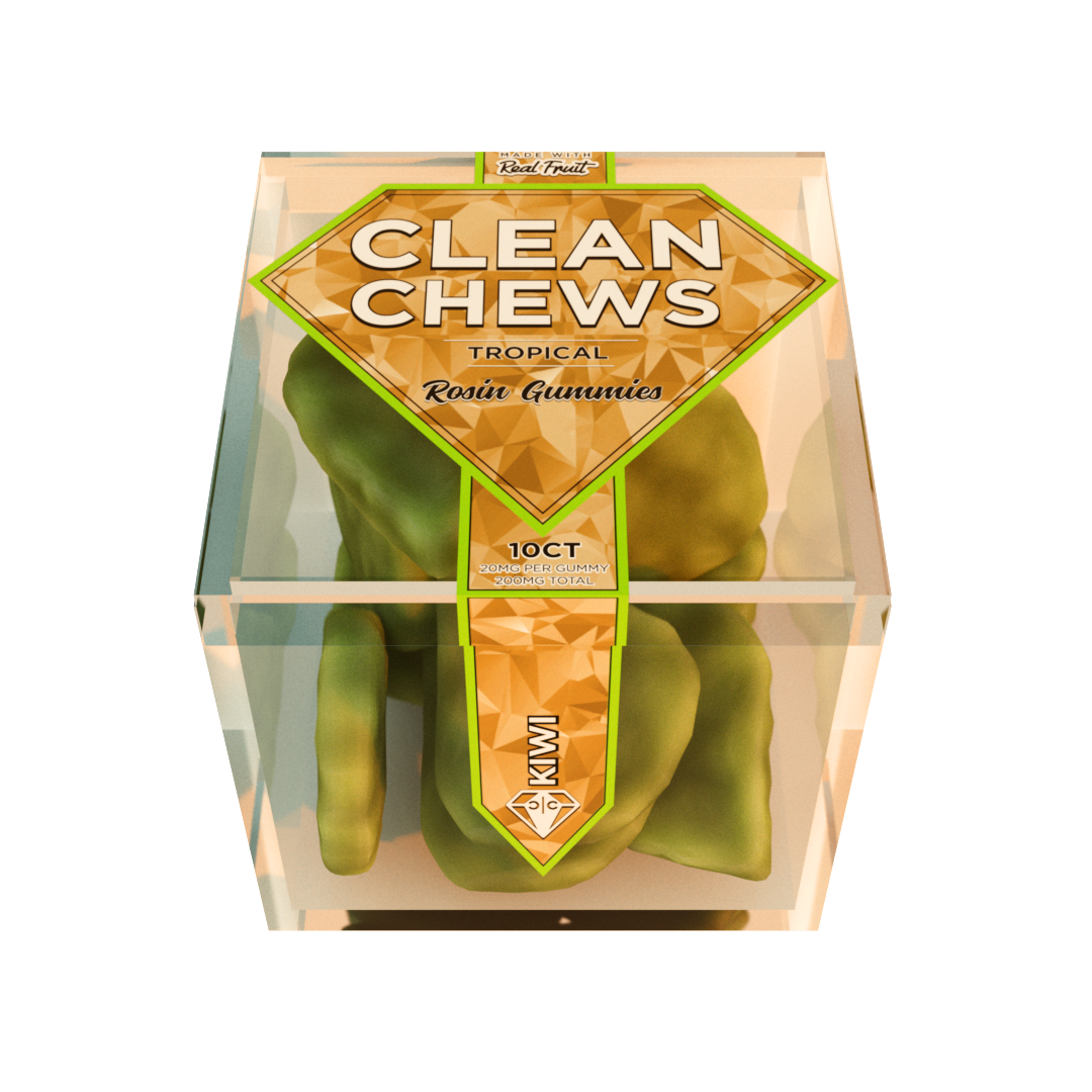 Tropical Kiwi Rosin Gummies 