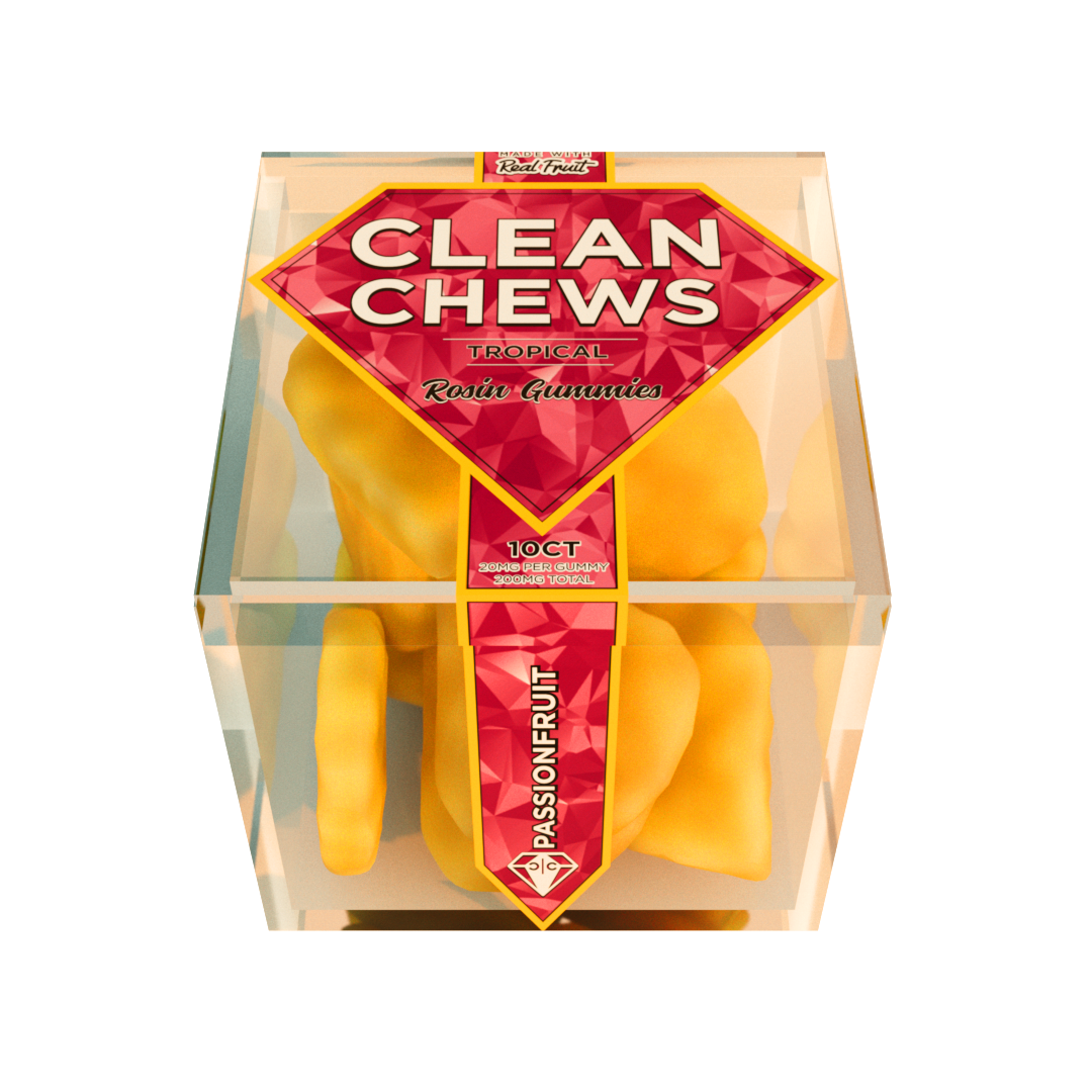 Tropical Passionfruit Rosin Gummies 