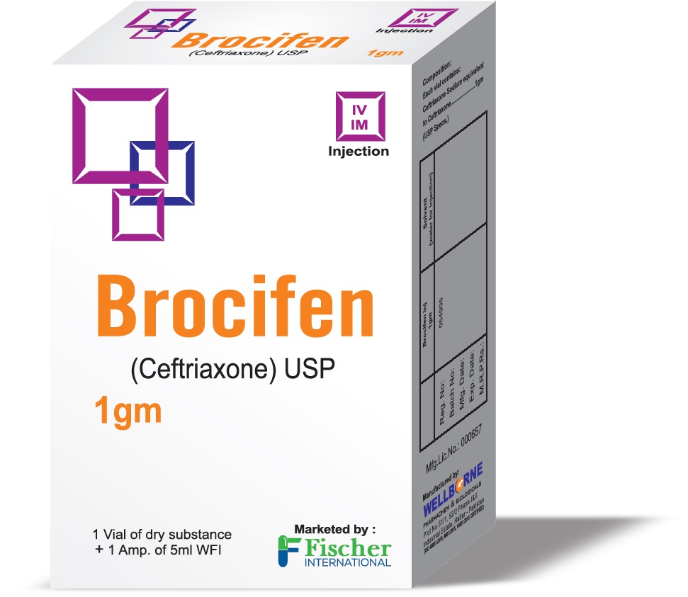 Brocifen (Ceftriaxone) USP