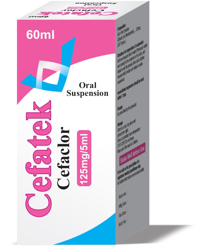 Cefatek Cefaclor Oral Suspension