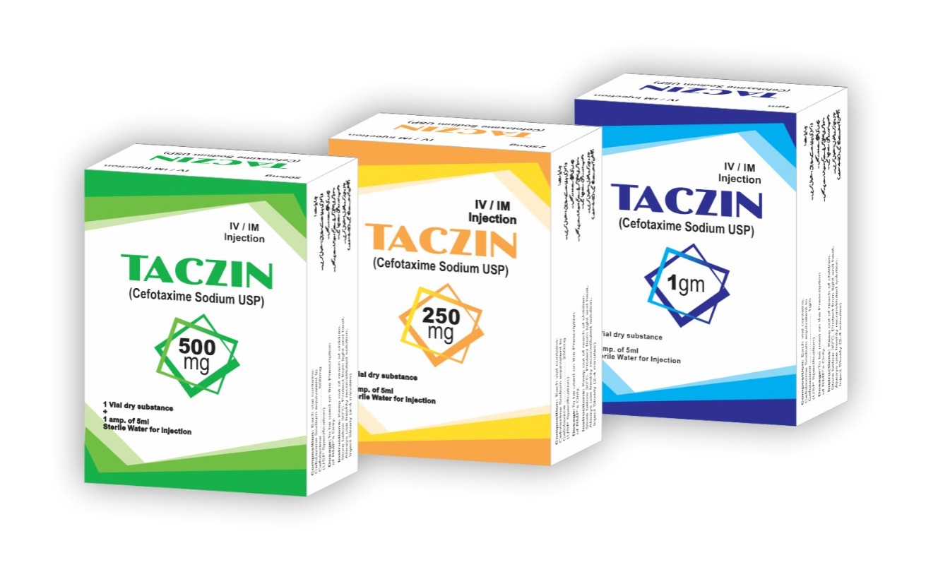 TACZIN (Cefotaxime Sodium USP) Injection