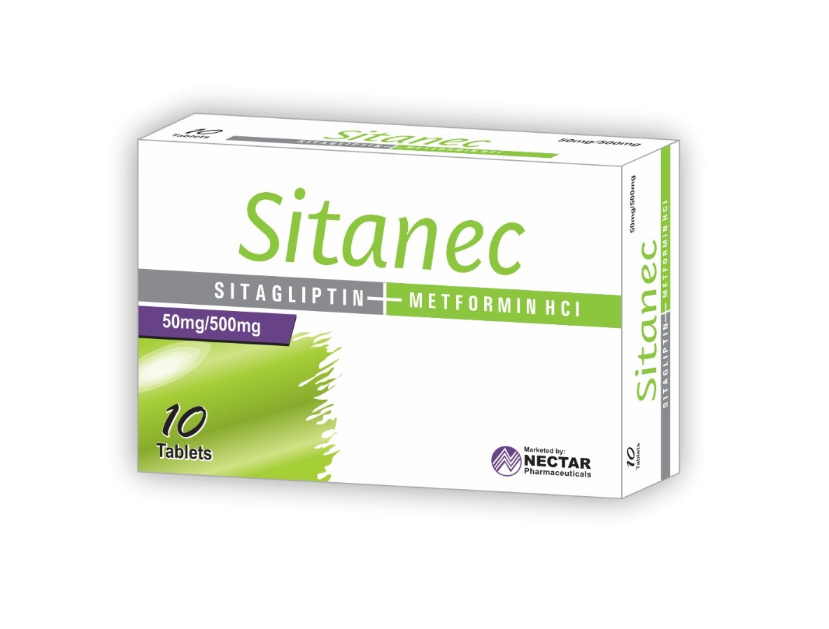 Sitanec 50mg/500mg Tablets