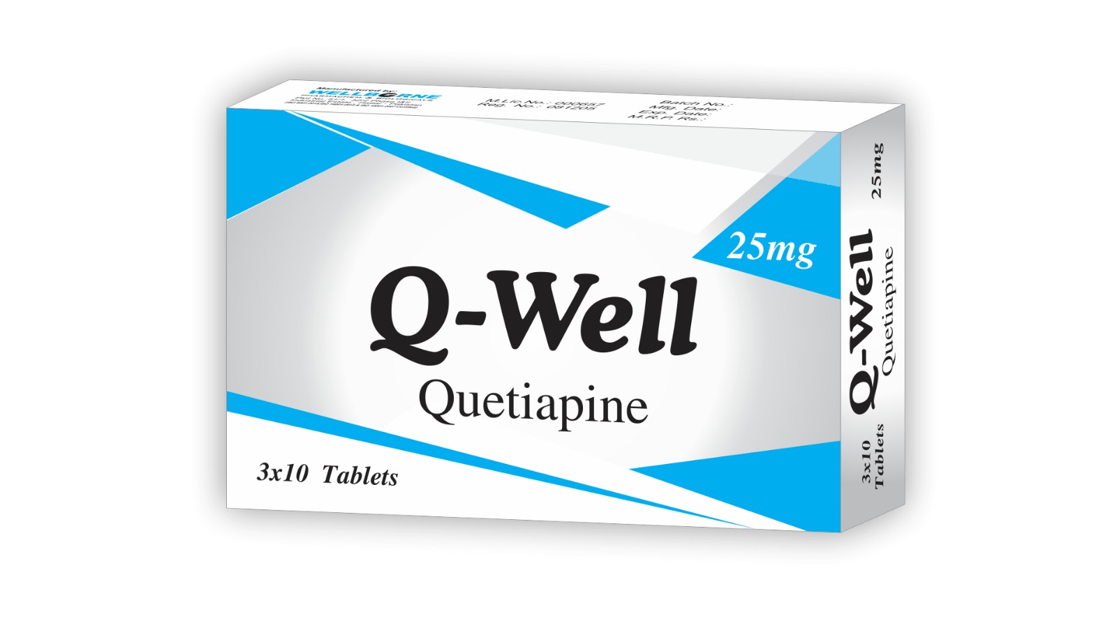 Q-Well Quetiapine 25mg