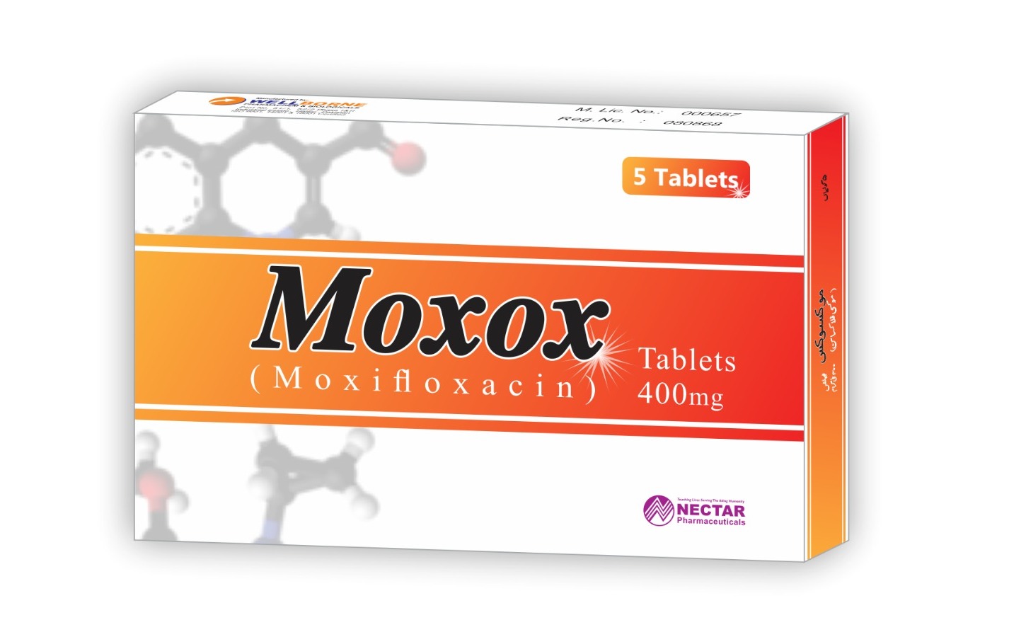 Moxox (Moxifloxacin) Tablets 400mg