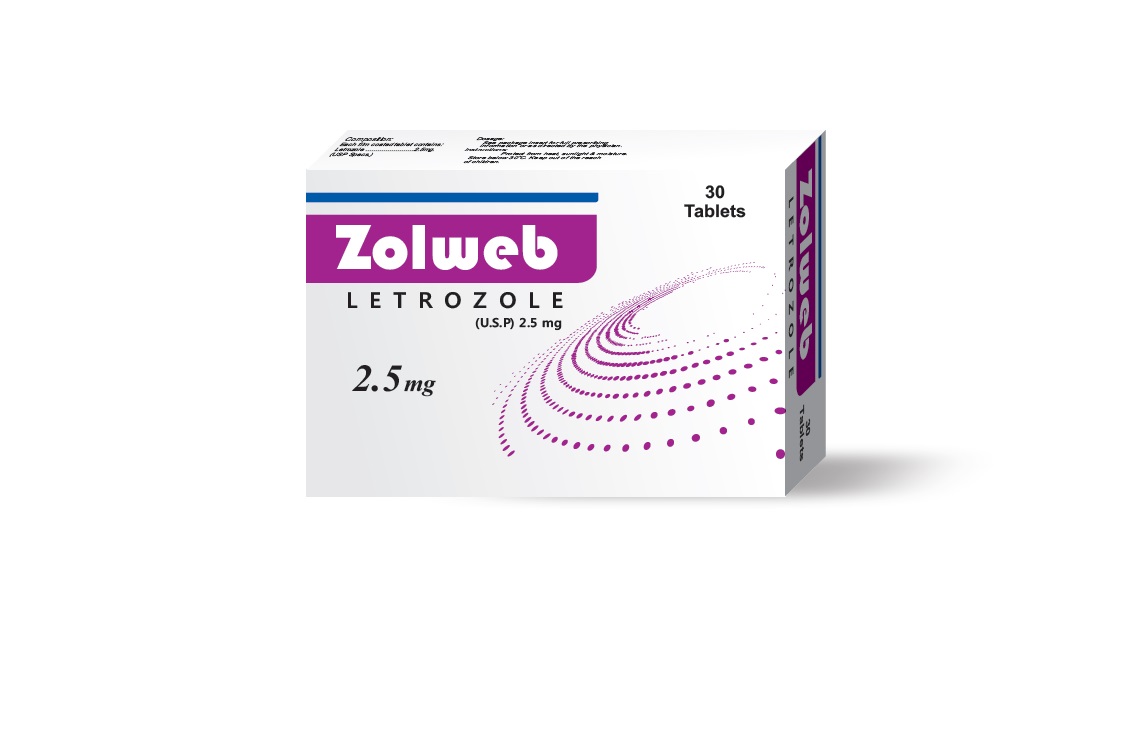 Zolweb Letrozole 2.5 mg Tablets