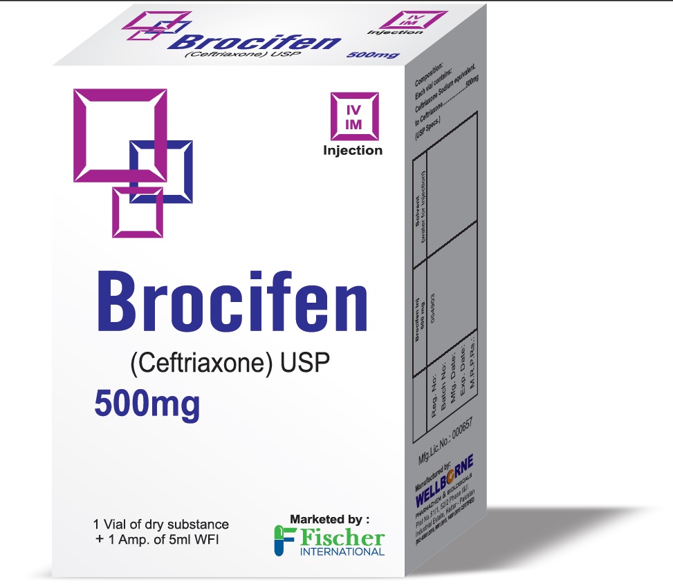 Brocifen (Ceftriaxone) USP