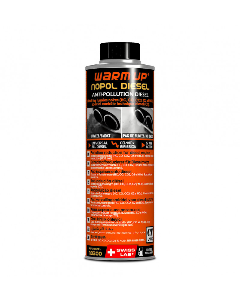Additif anti pollution, diesel, 300ml - Warm Up