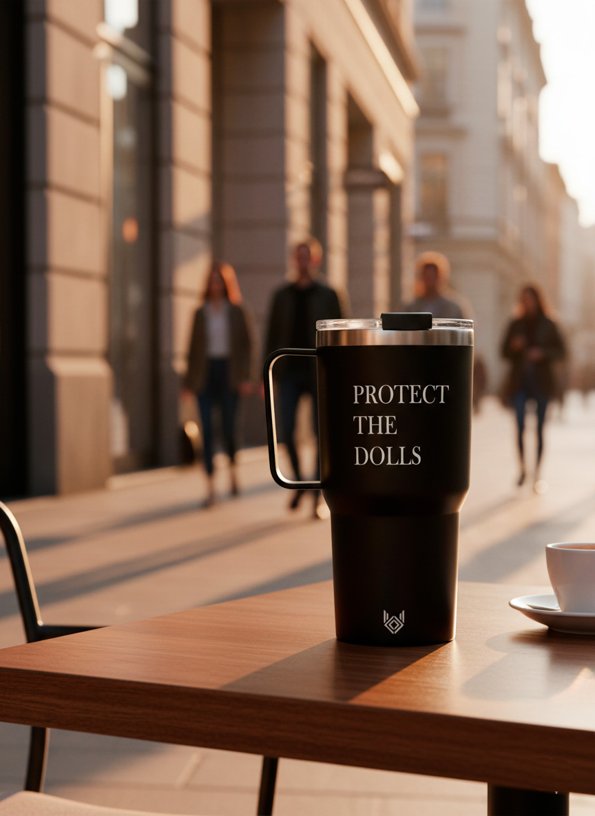 Taza térmica 600ml | Protect the Dolls