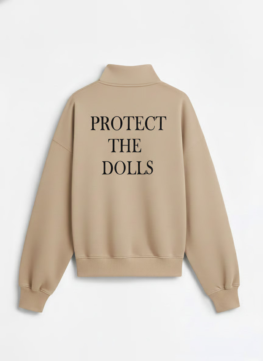 Sudadera ZIP | Protect the Dolls