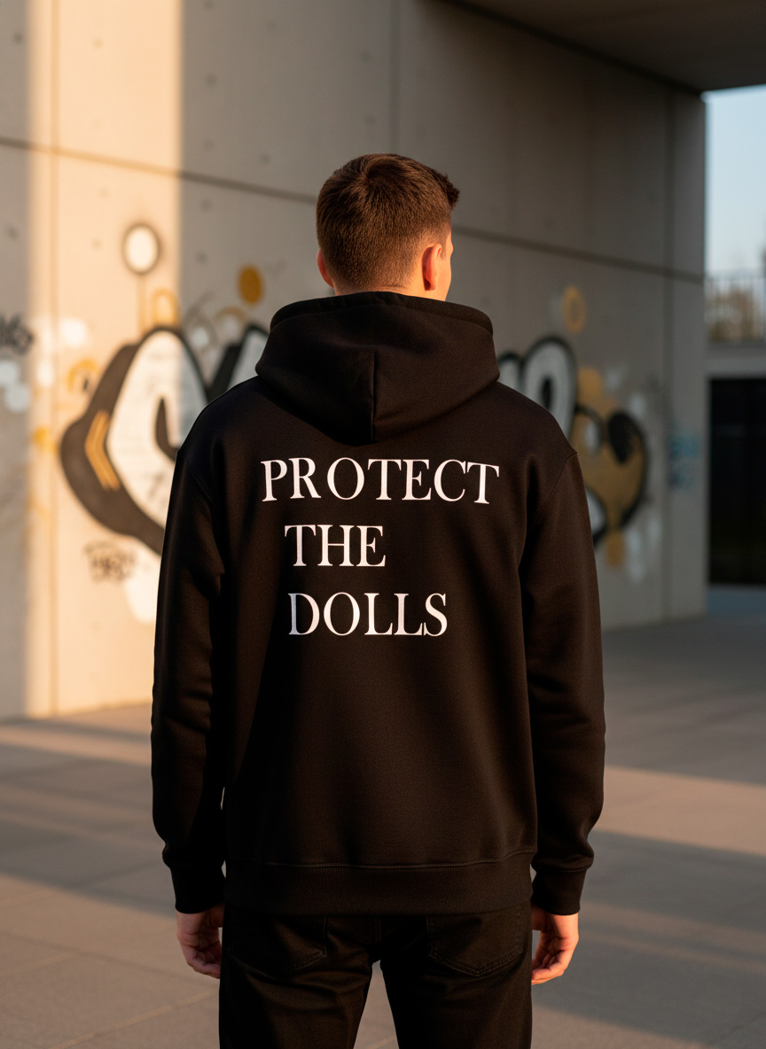 Sudadera ZIP | Protect the Dolls