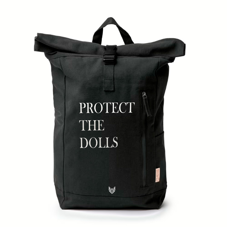 Mochila Algodón Reciclado | Protect the Dolls