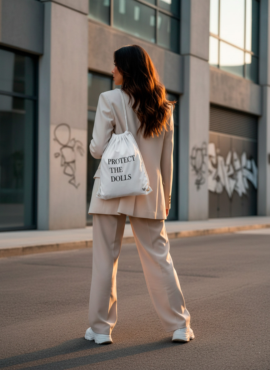 Saco Algodón Orgánico | Protect the Dolls