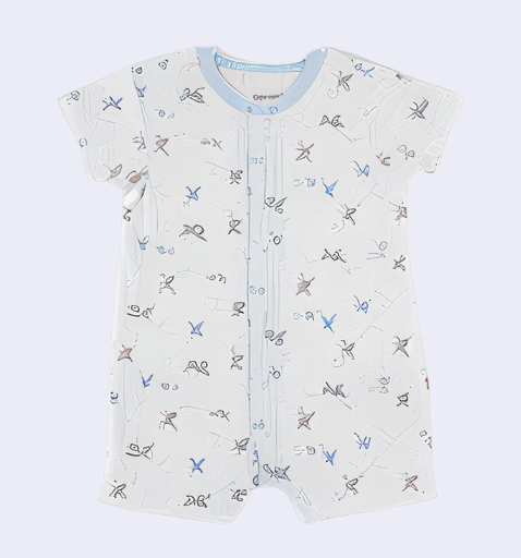 Playtime Prints Organic Rompers