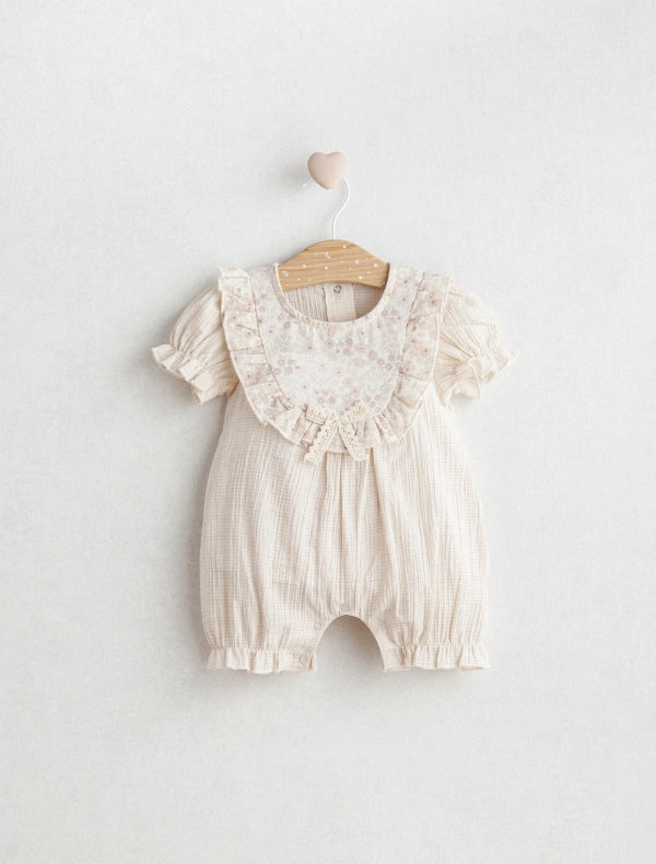 Flowery Short Romper 