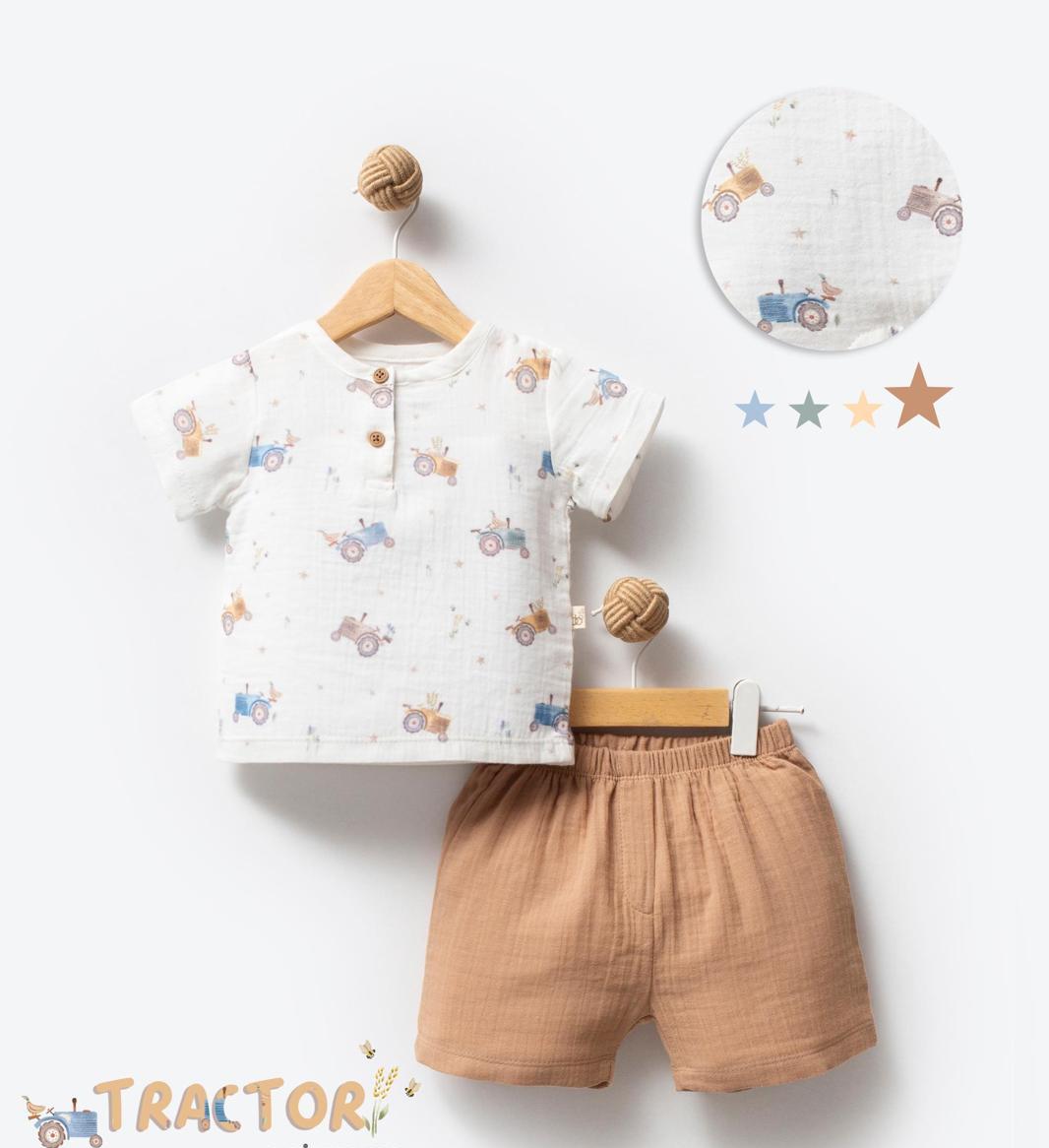 Little Tractor 2-Piece Set