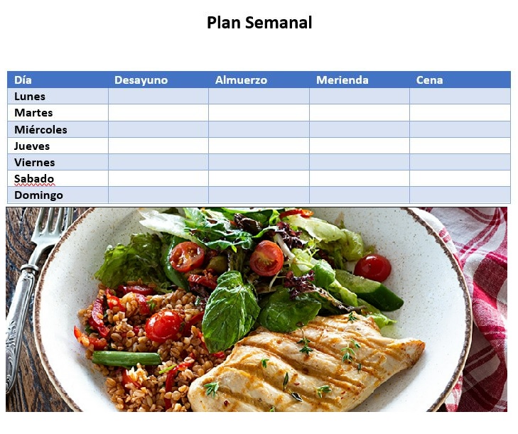 Plan semanal intenso + viandas