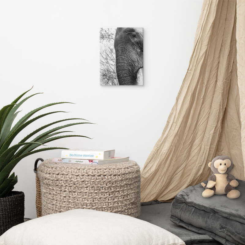 The All Father Elephant Print on Canvas
