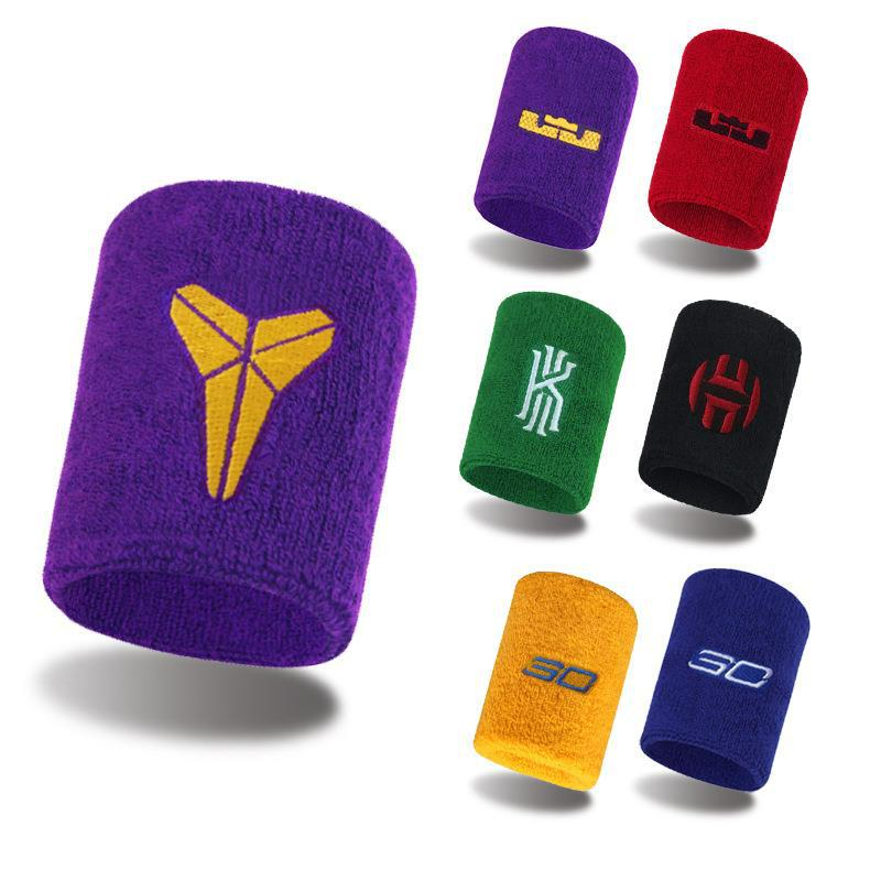 Brandable Basketball Player Logo Wristbands