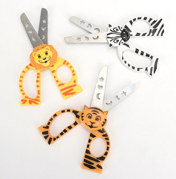 Brandable Children's Animal-Themed Safety Scissors