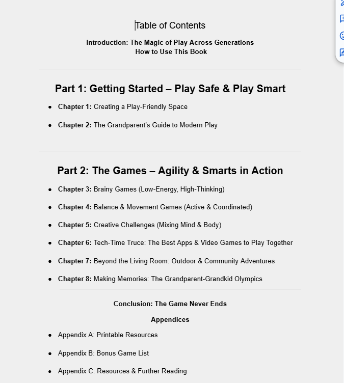 Balance and Brain Games: Grandparent-Grandkid Challenges for Agility and Smarts!