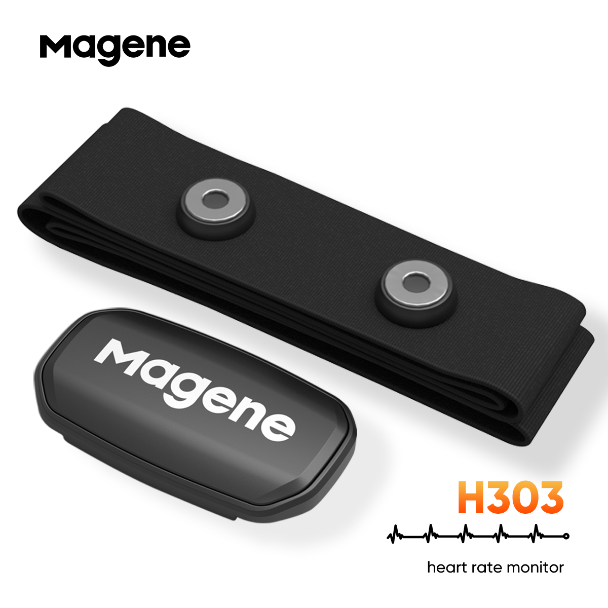 Monitor de frecuencia cardíaca Magene H303