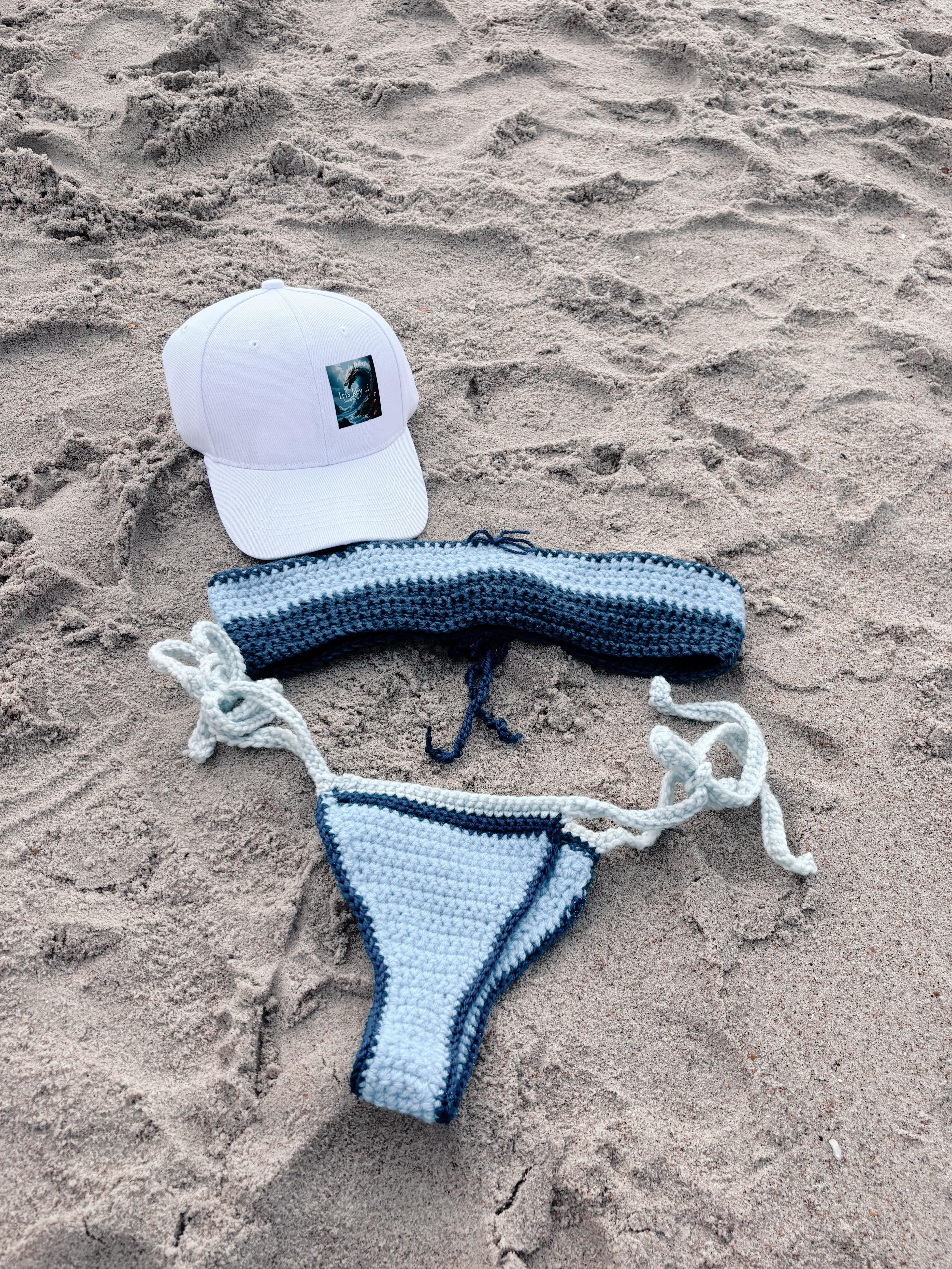 Sailors and Anchors Crochet Bikini Set