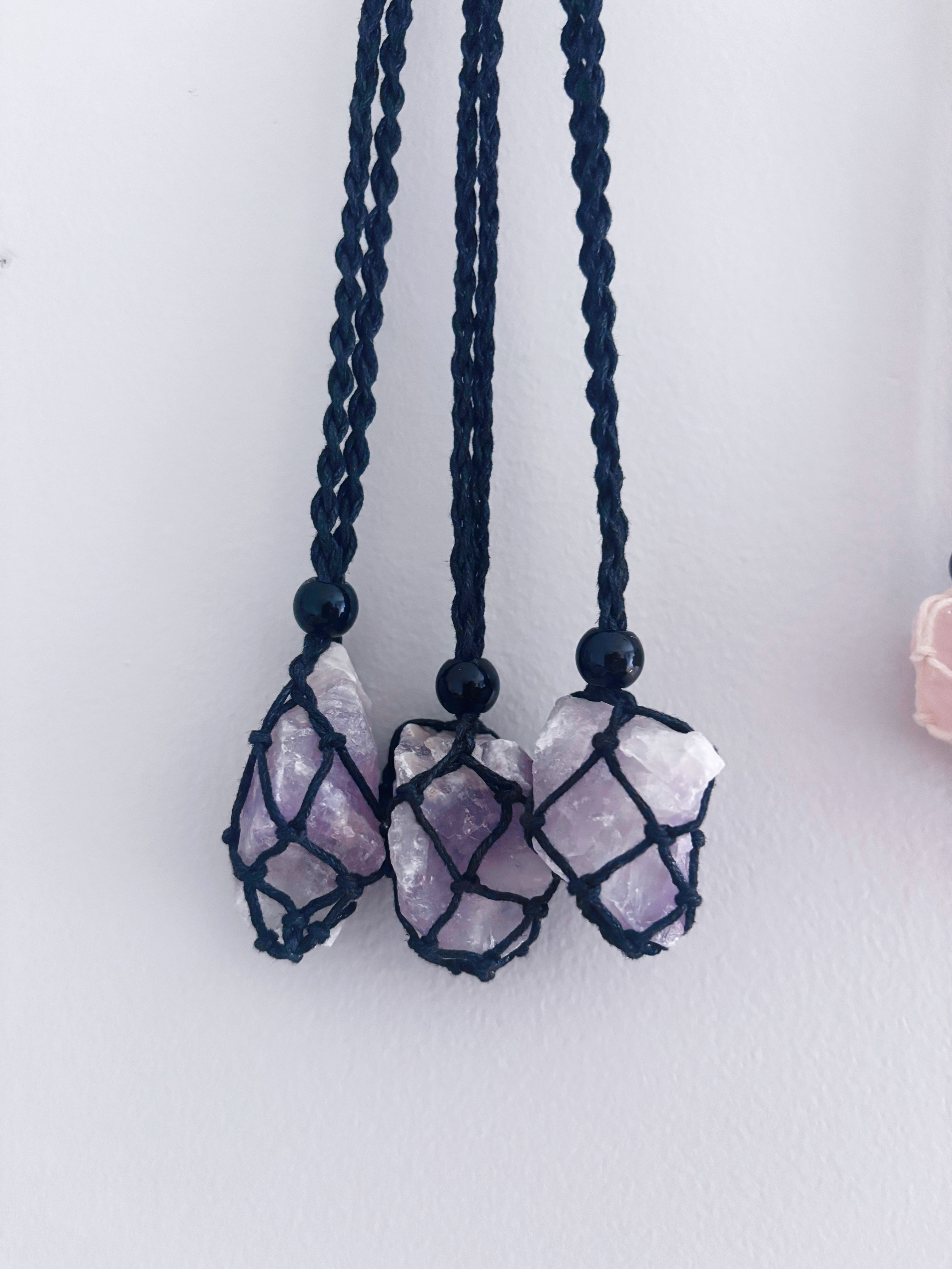 Amethyst Crystal Necklace