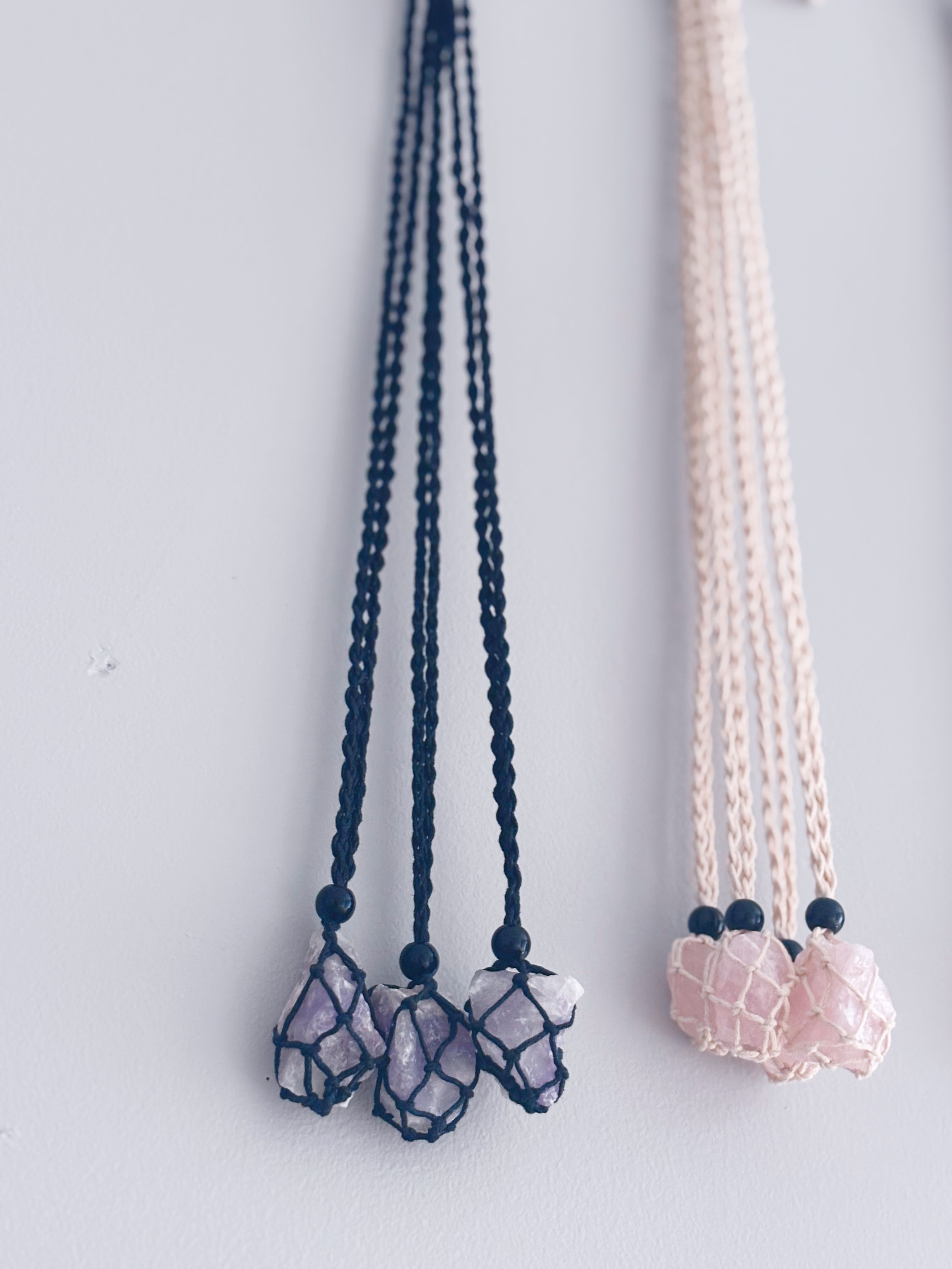 Amethyst Crystal Necklace