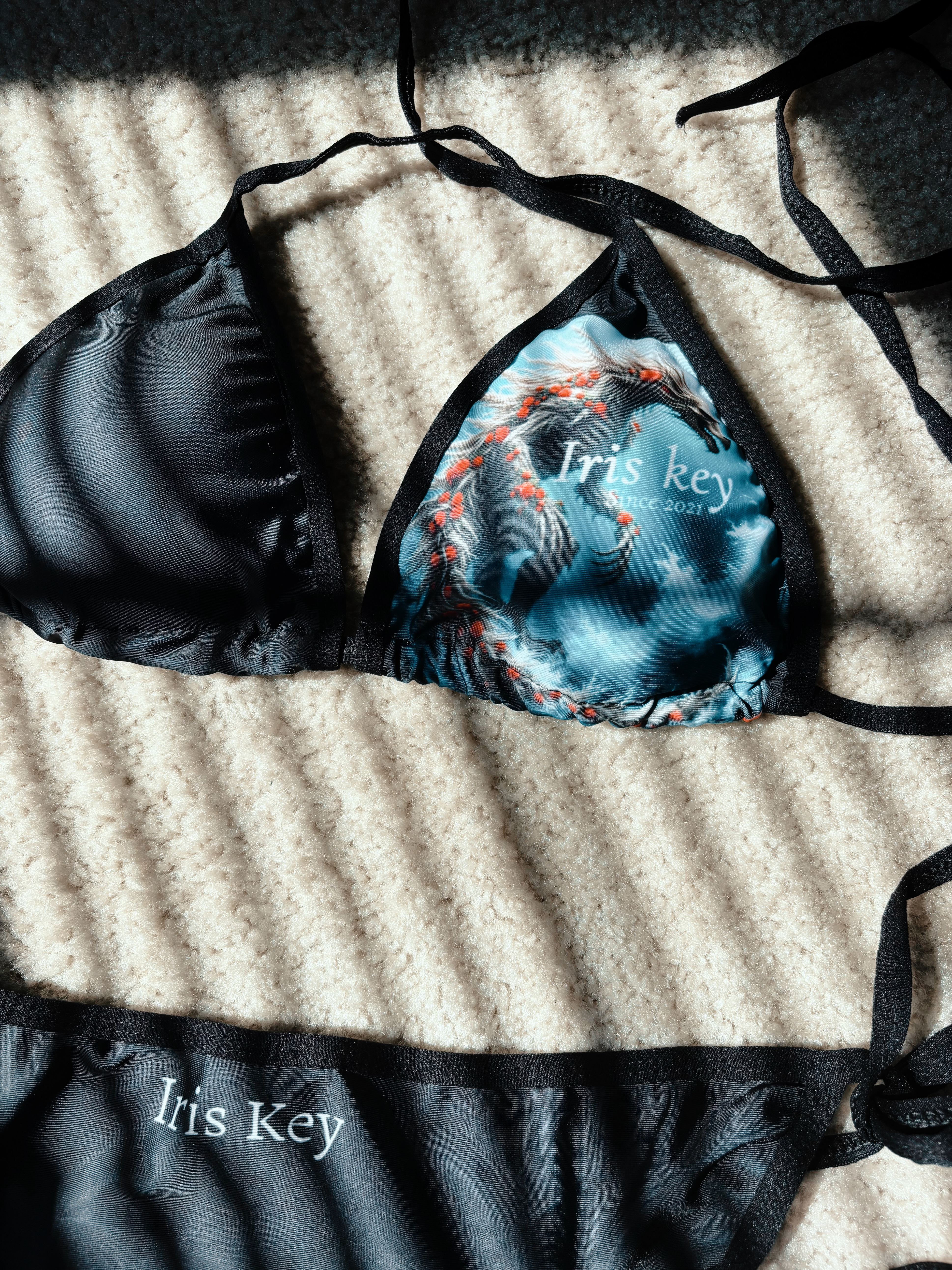 IK. Dragons Abyss Bikini Set