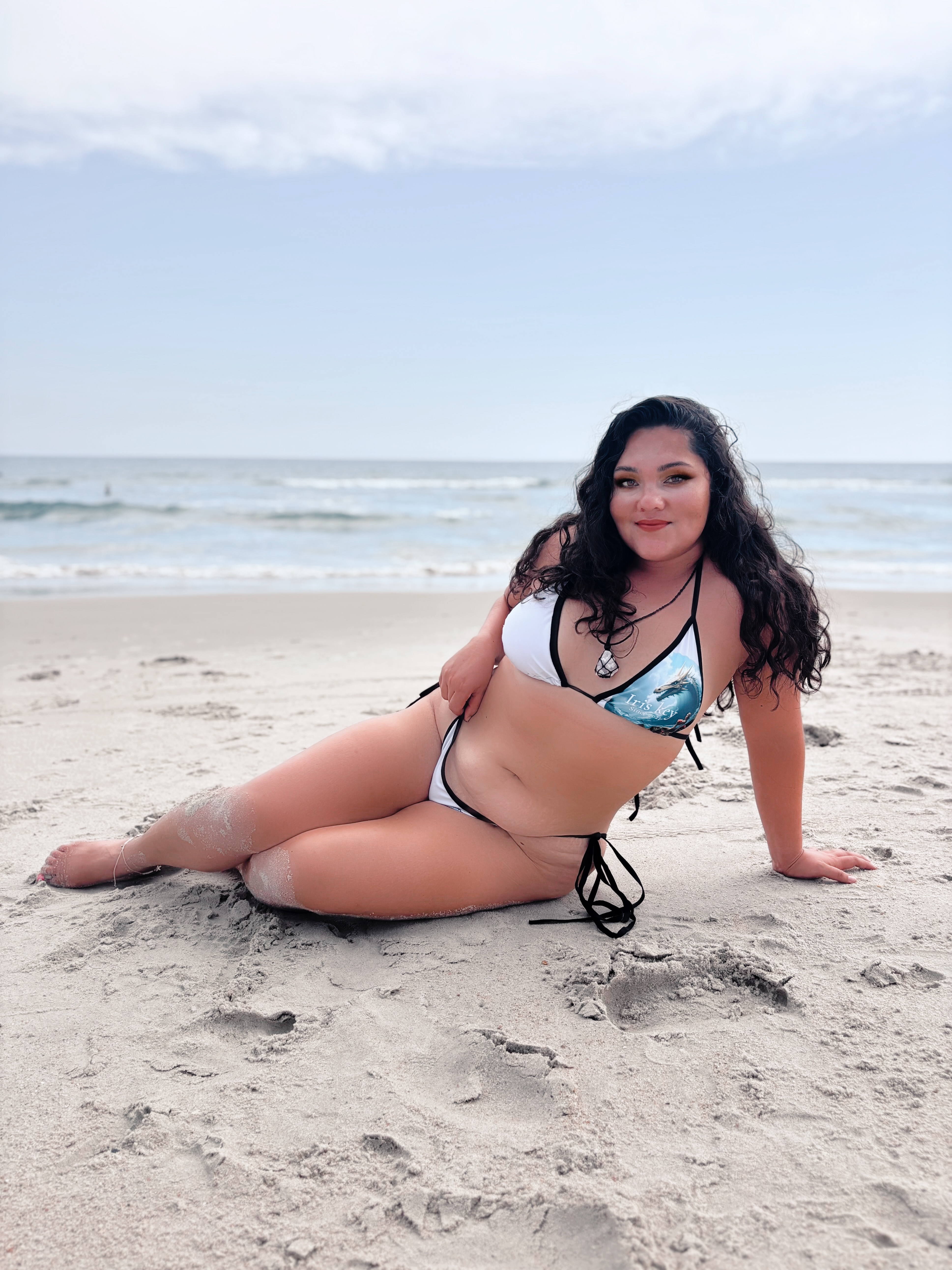 Sirens Lair Set - Gray Logo Bikini Set