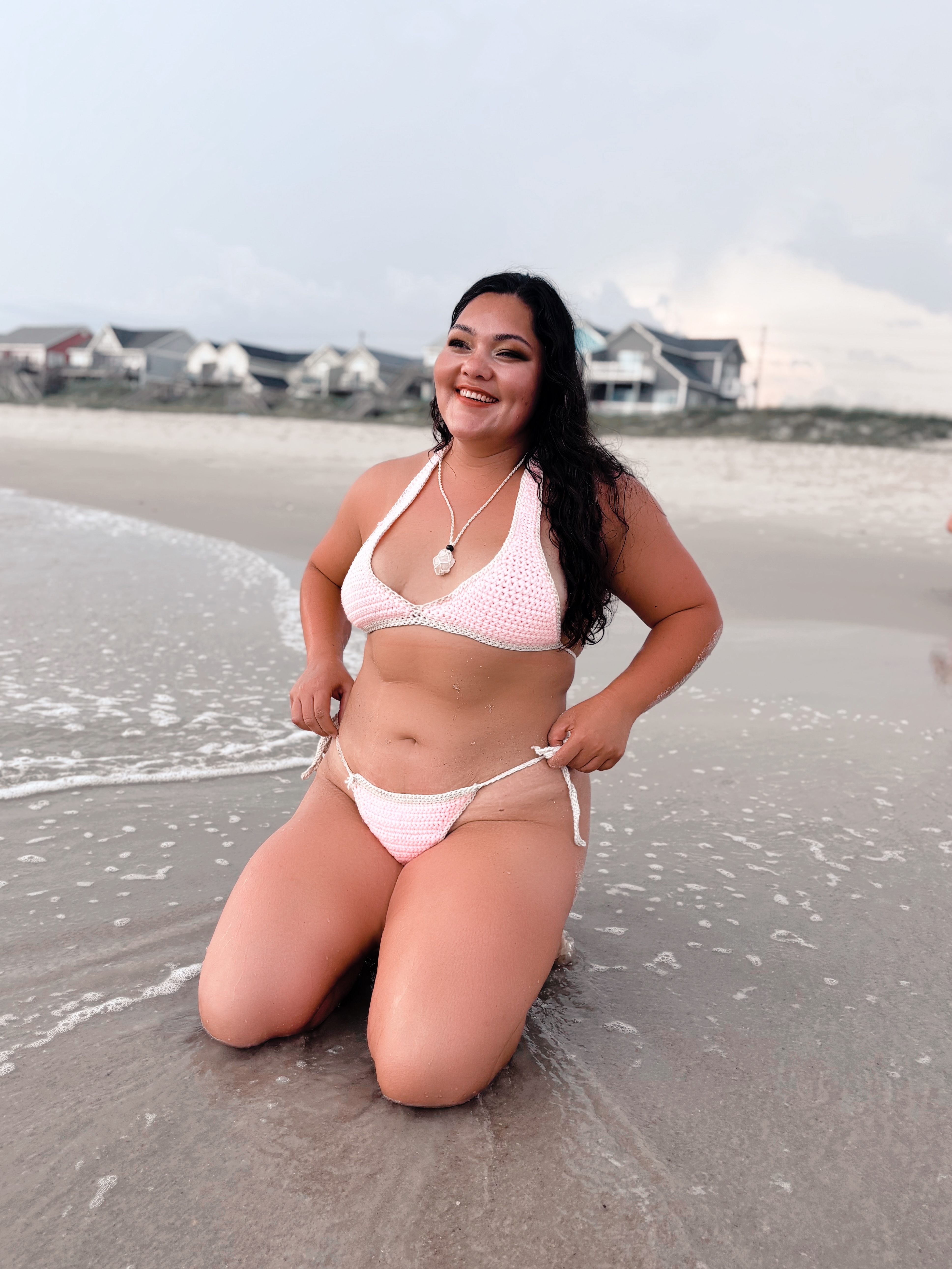 The Pink Lady Crochet Bikini