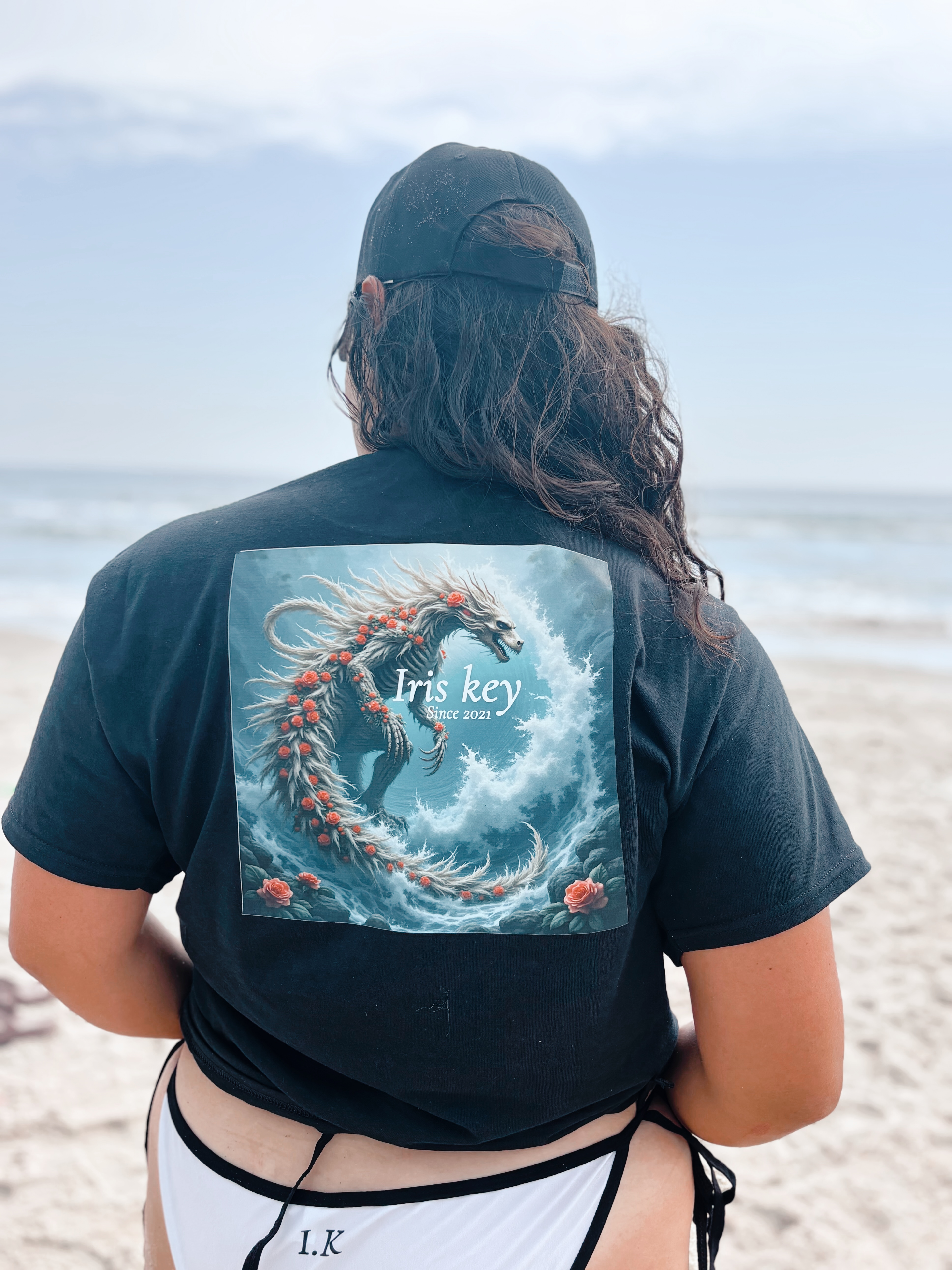 Iris Key Dragon Abyss Graphic T-shirt