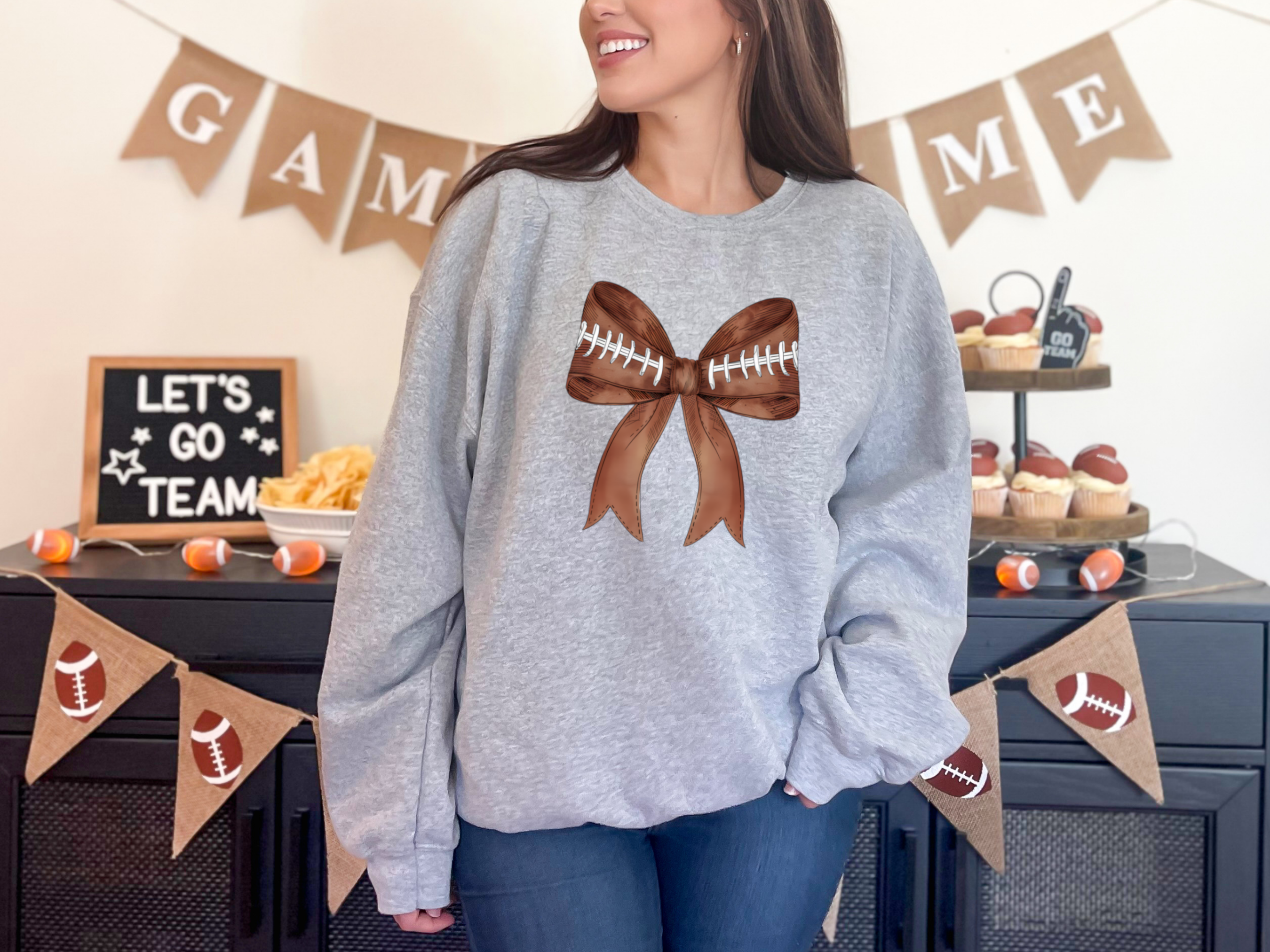 Game Day Crewneck, College Sweatshirt