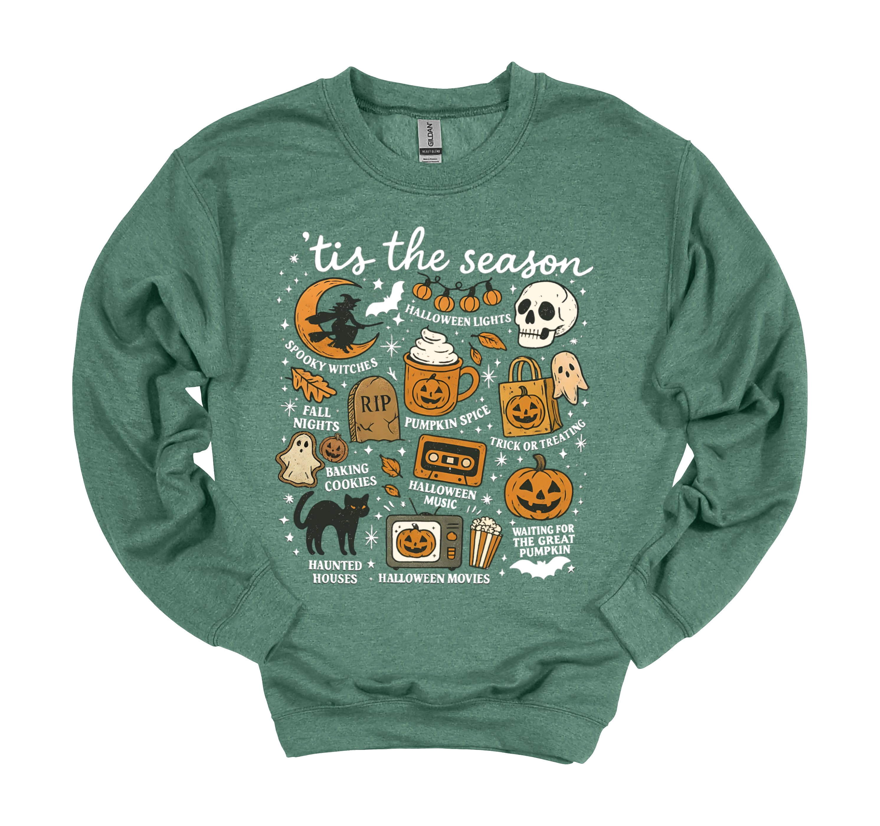 Tis the Season Retro Halloween Graphic Crewneck