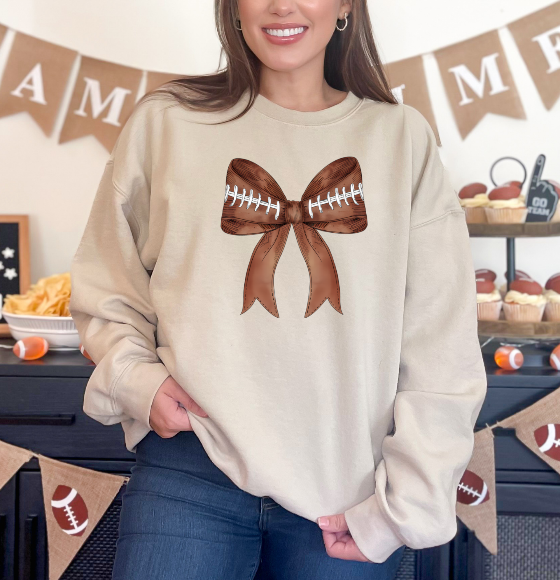 Game Day Crewneck, College Sweatshirt