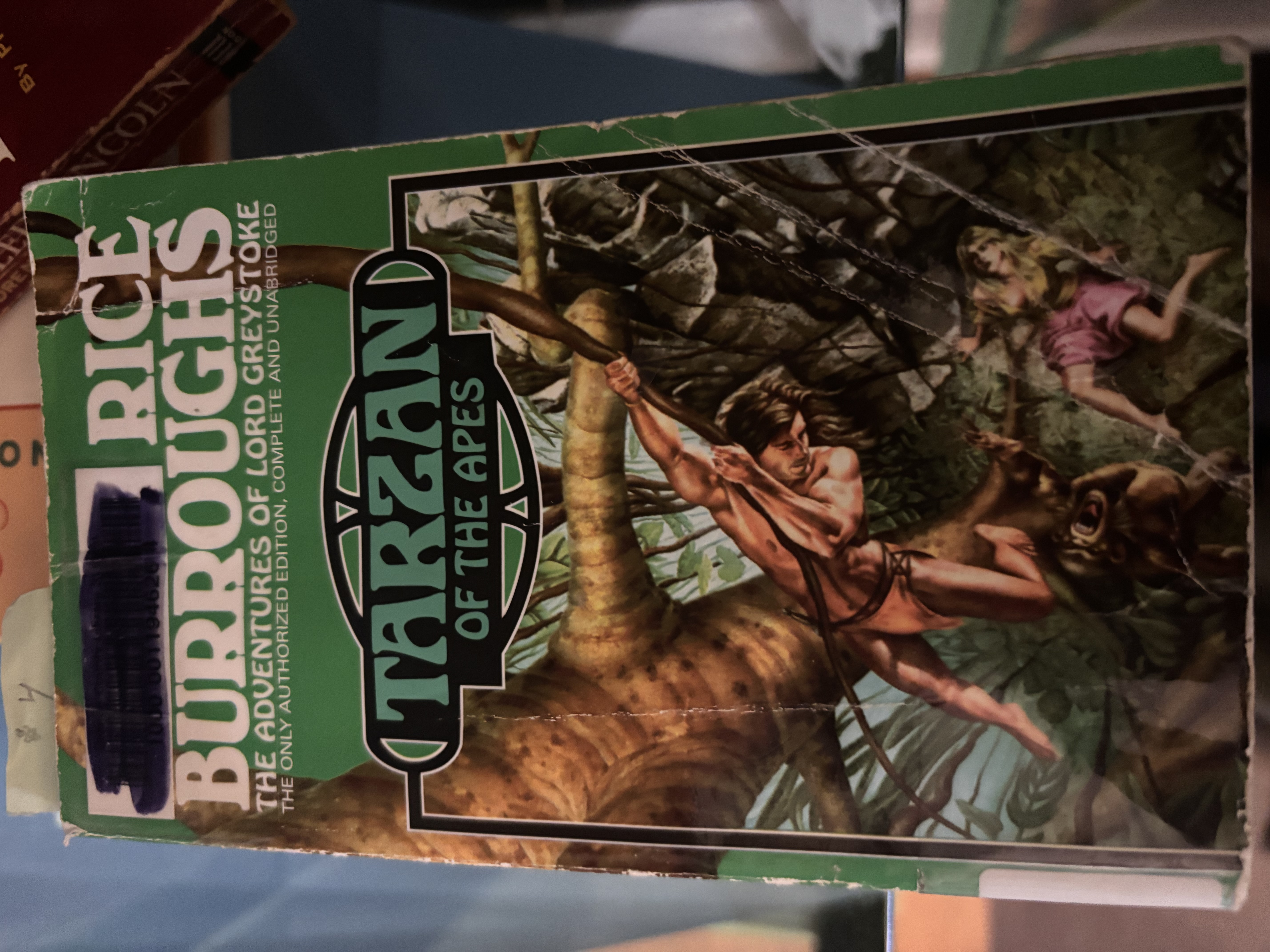 Tarzan of the Apes by Edgar Rice Burroughs