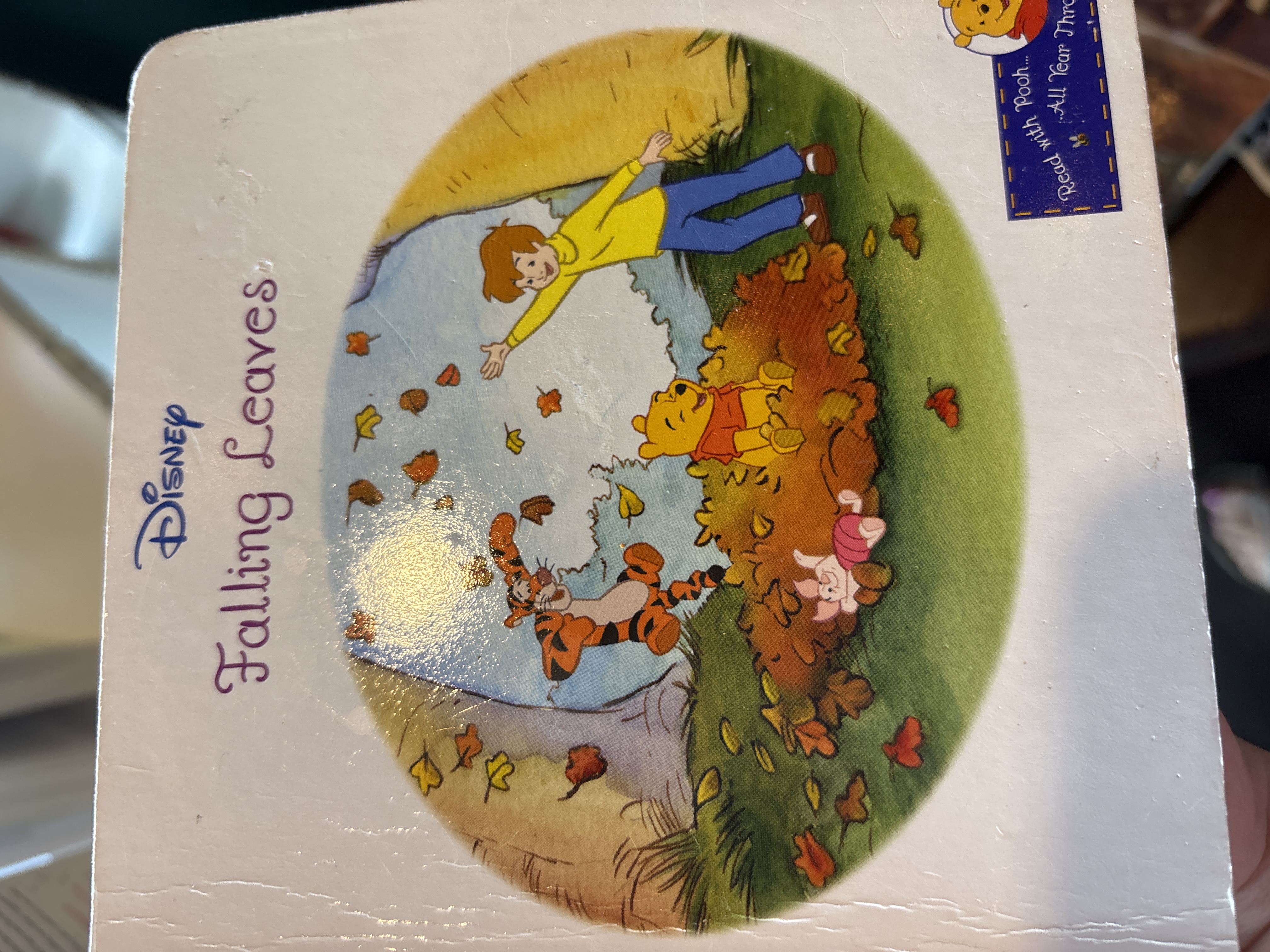 Disney Falling Leaves Book