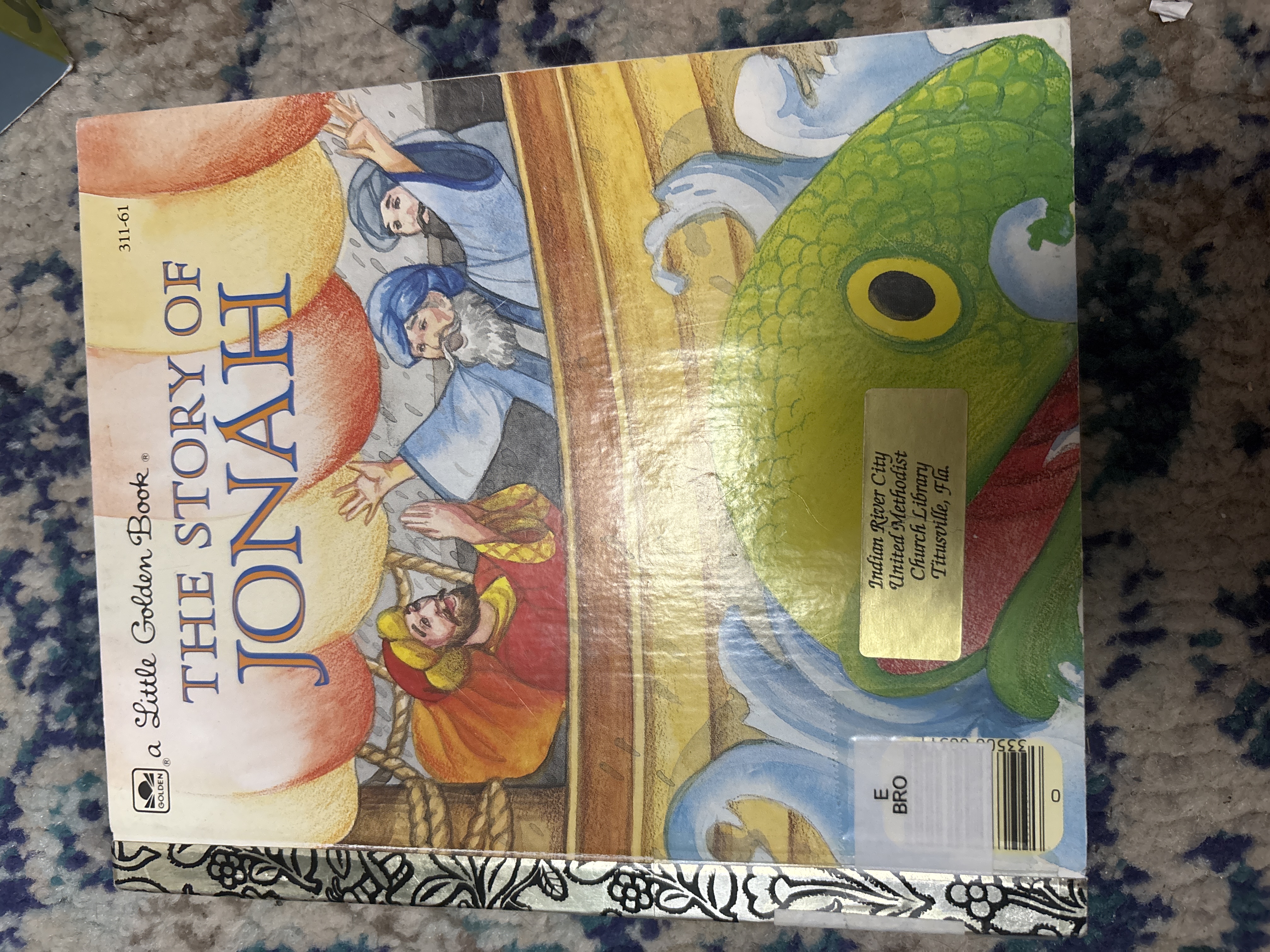 The Story of Jonah (A Little Golden Book)