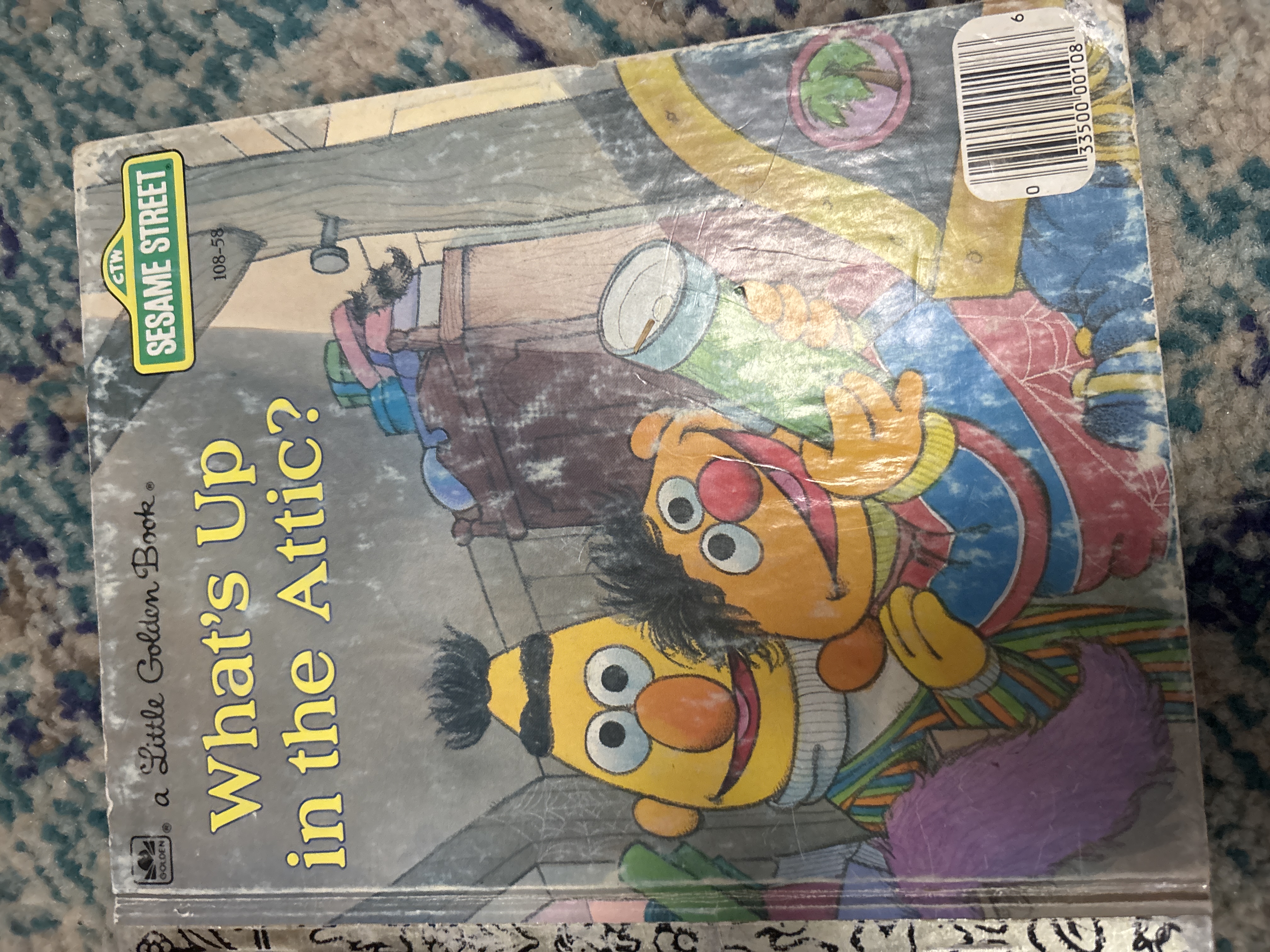 What's Up in the Attic? (Sesame Street Book)