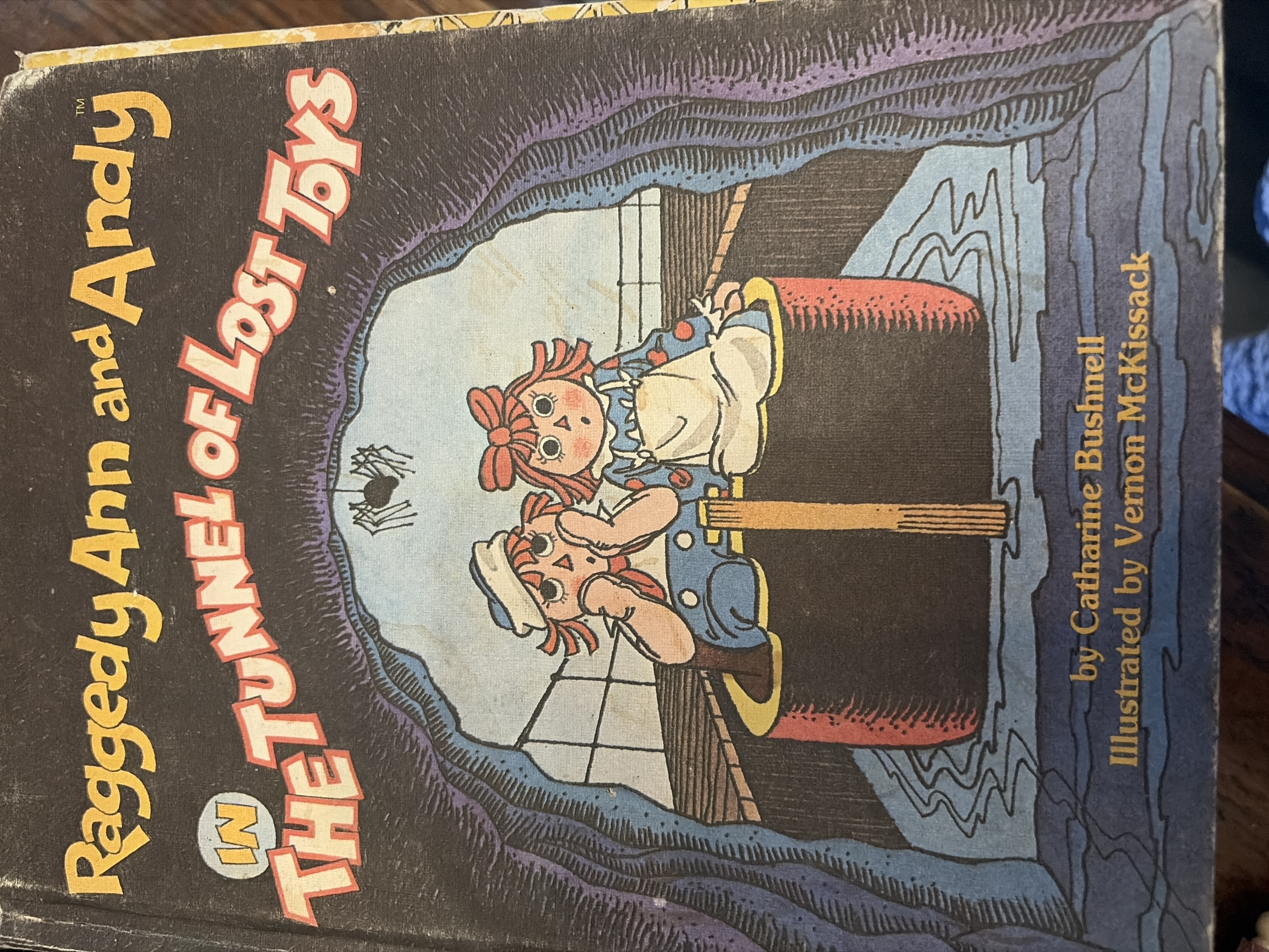 Raggedy Ann and Andy in The Tunnel of Lost Toys