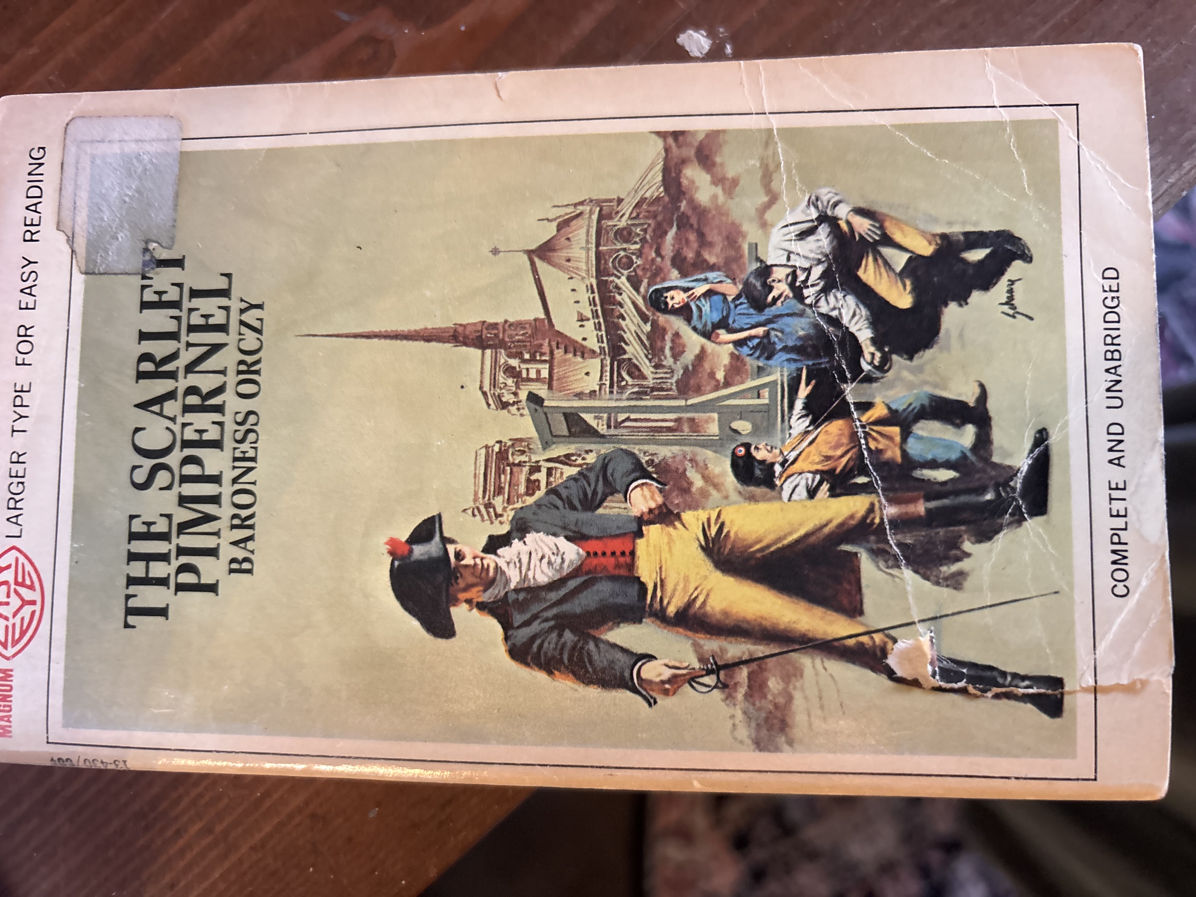 The Scarlet Pimpernel by Baroness Orczy