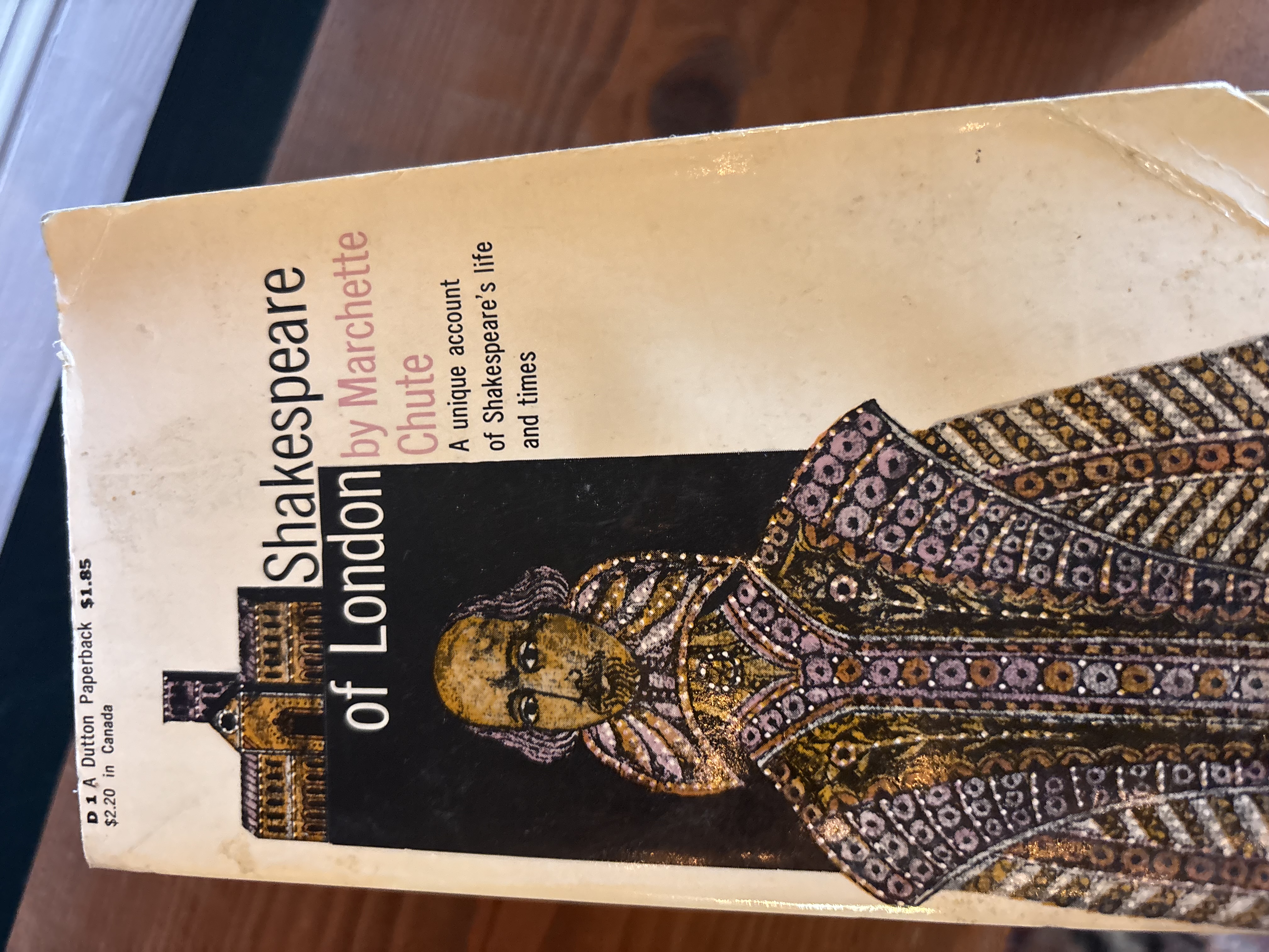 Shakespeare of London by Marchette Chute